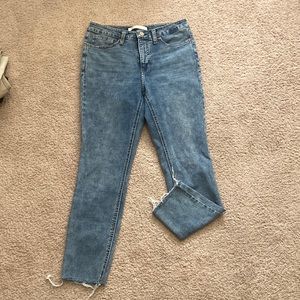 Lauren Conrad High-Rise Skinny Ankle Jeans